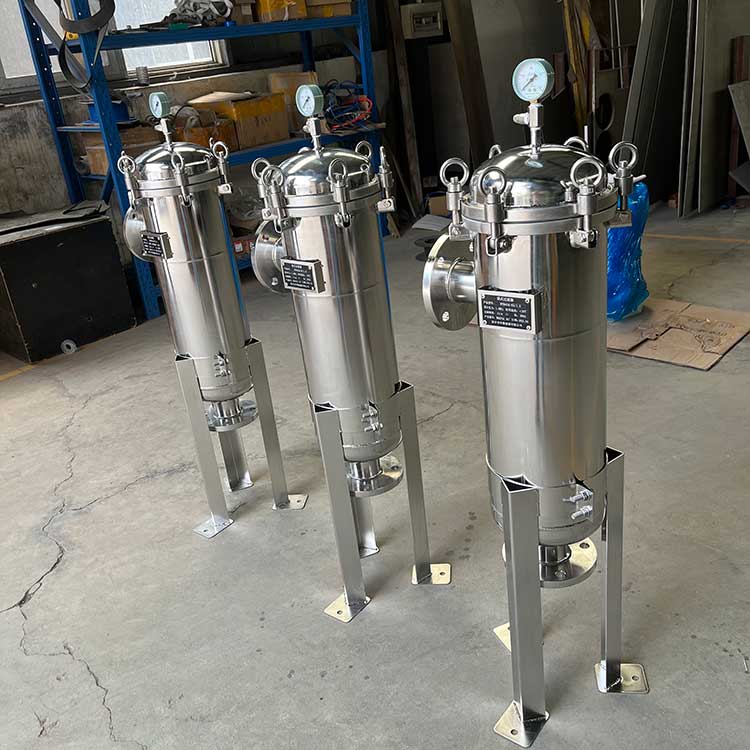 華豫生產(chǎn)供應(yīng)單袋式過(guò)濾器HYBALQ-65/1 精度5微米