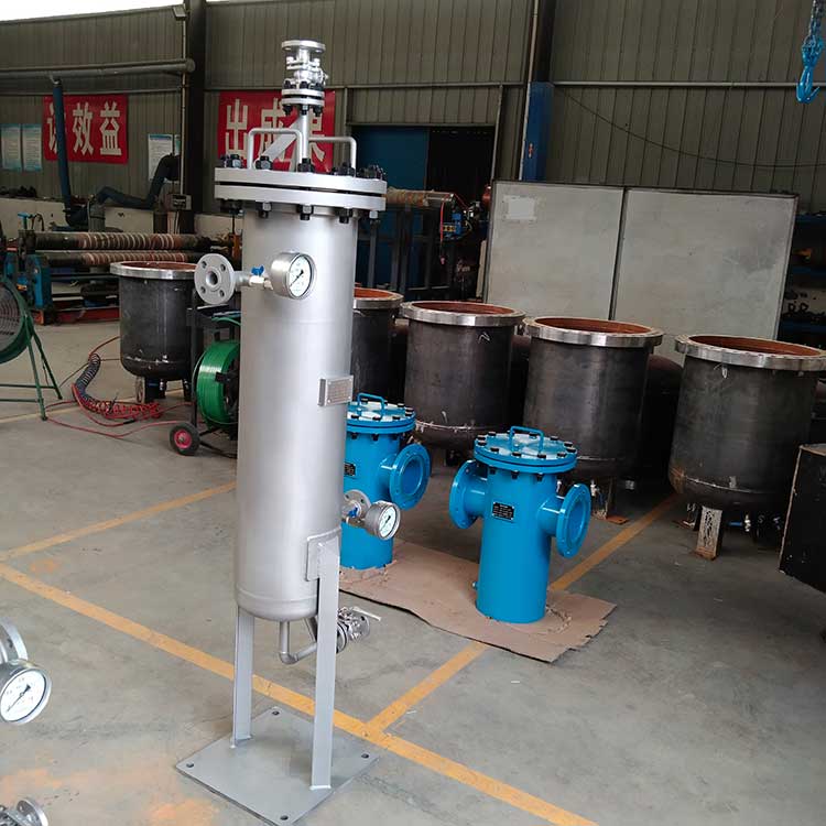 華豫生產(chǎn)供應(yīng)己烯過濾器DN25 化工廠用 單袋式