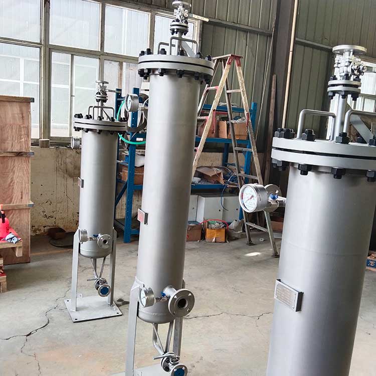 華豫生產(chǎn)供應(yīng)化工廠用DN50辛烯過濾器 精度50μm