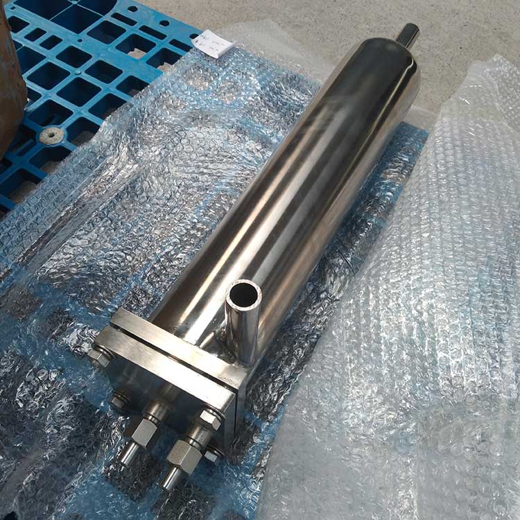 華豫供應(yīng)雙盤管冷卻器 電廠取樣裝置 流體降溫