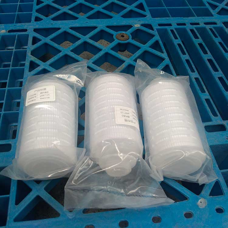 華豫供應(yīng)水過濾玻纖折疊濾芯φ68×125